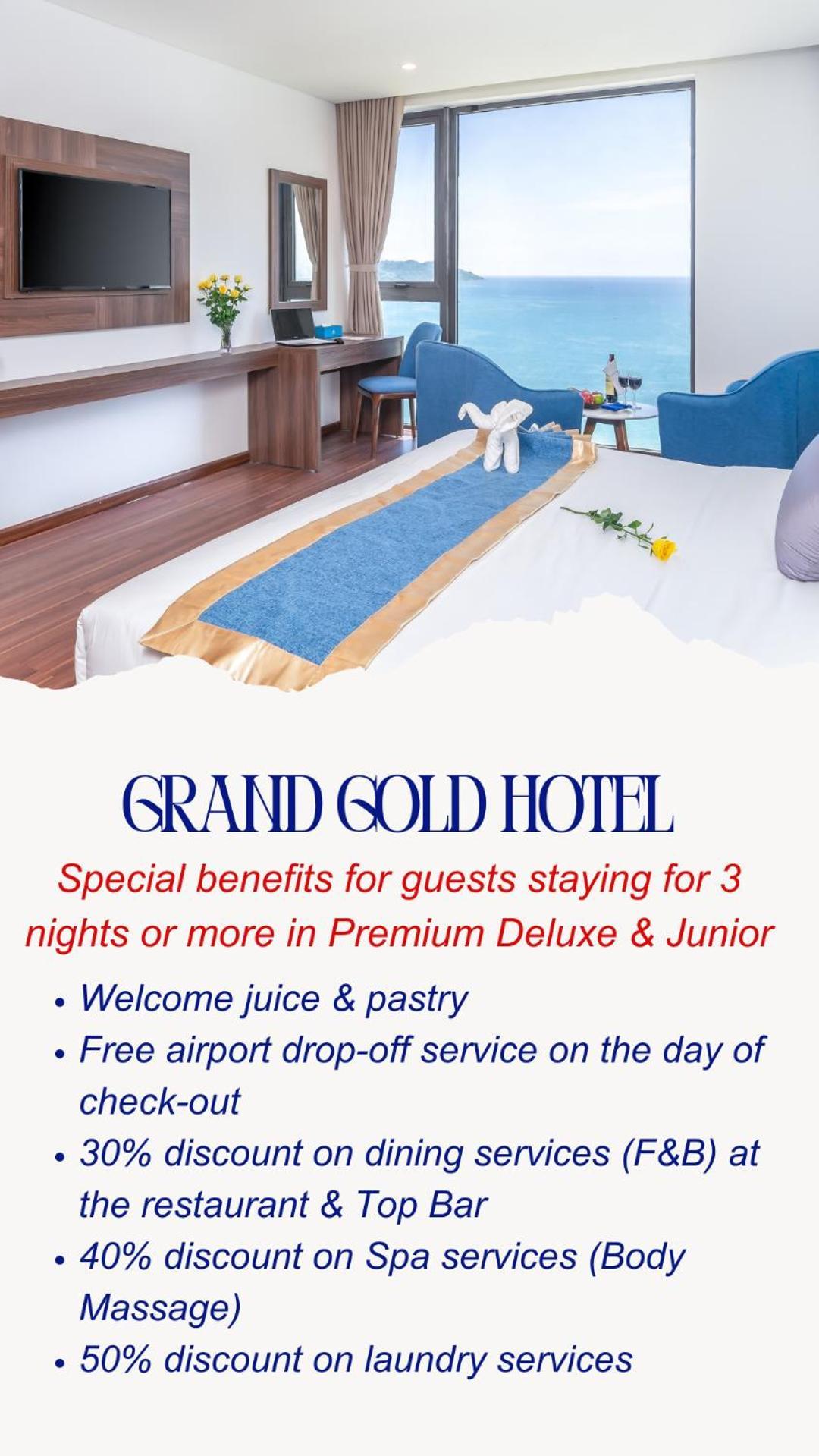 Grand Gold Beach Hotel & Spa Da Nang Dış mekan fotoğraf